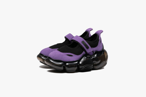 grounds MOOPIE MARY JANE BLACK PURPLE / BLACK