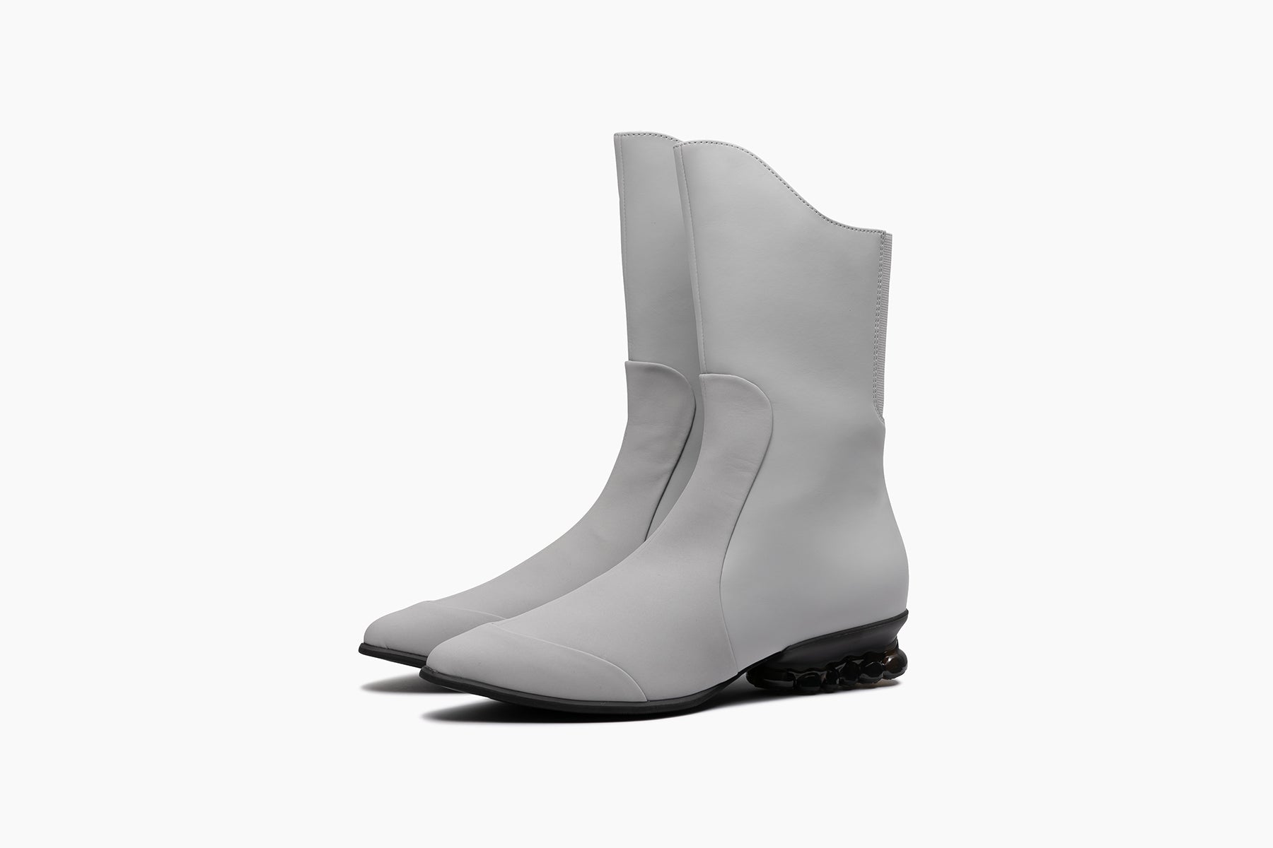 grounds BABY JEWELRY BOOTS GRAY / BLACK