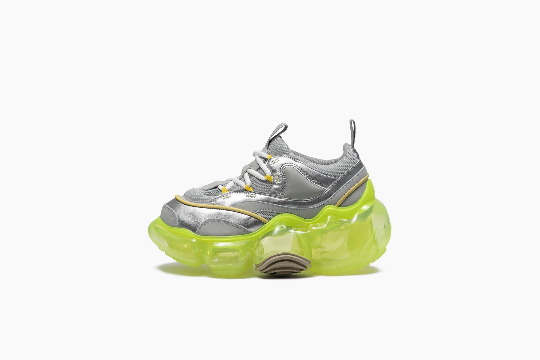 MOOPIE JAWS GRAY / NEON YELLOW