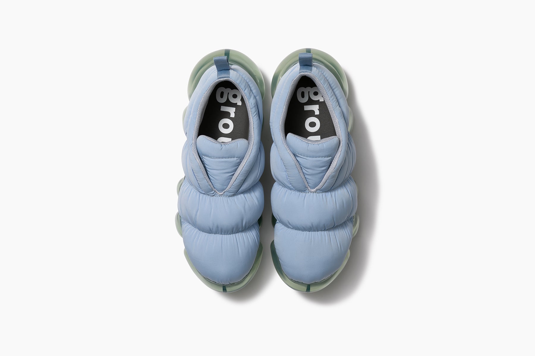 grounds JEWELRY PUFF TRAINER　BLUE / ICEGRAY