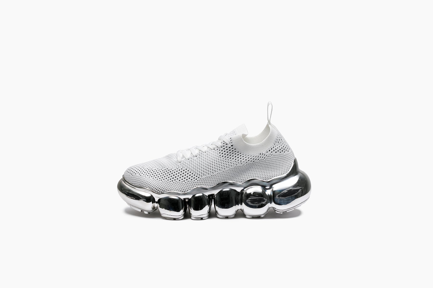 grounds JEWELRY CHROME WHITE BLACK / CHROME