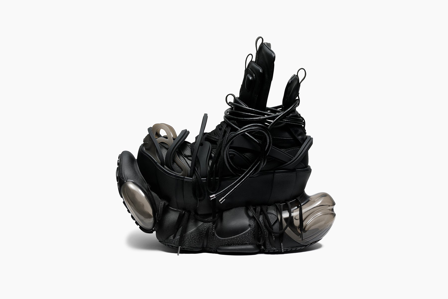 grounds CRYSTAL MEGA MOUTH BLACK / BLACK