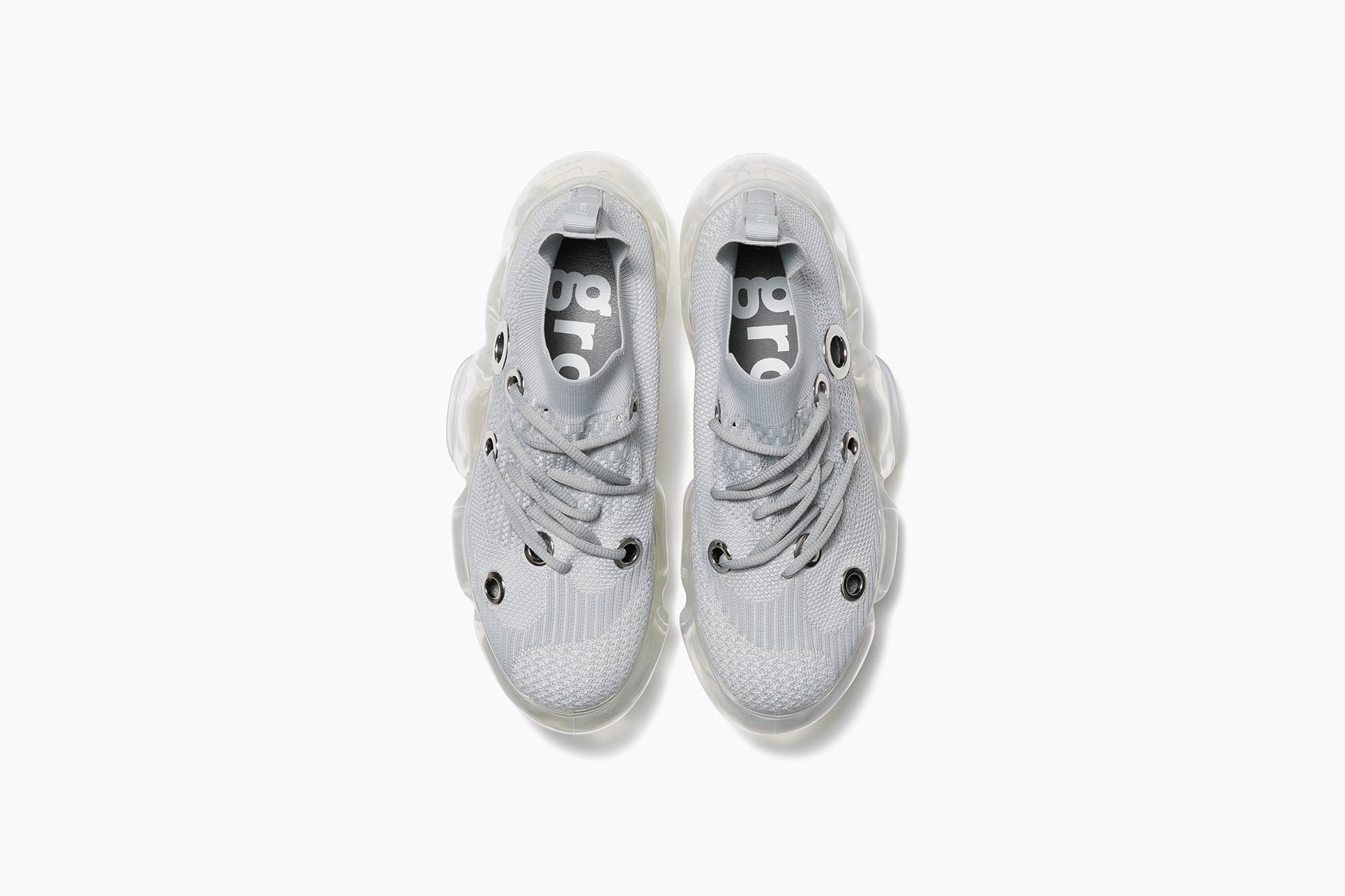 grounds MOOPIE MEL　LIGHT GRAY / CLEAR