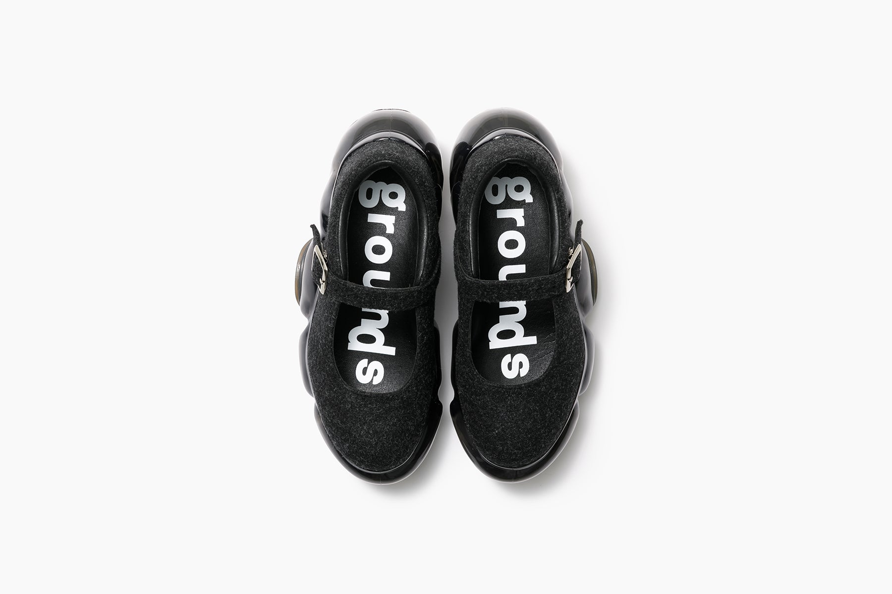 grounds MOOPIE PEBBLE BLACK FELT / BLACK