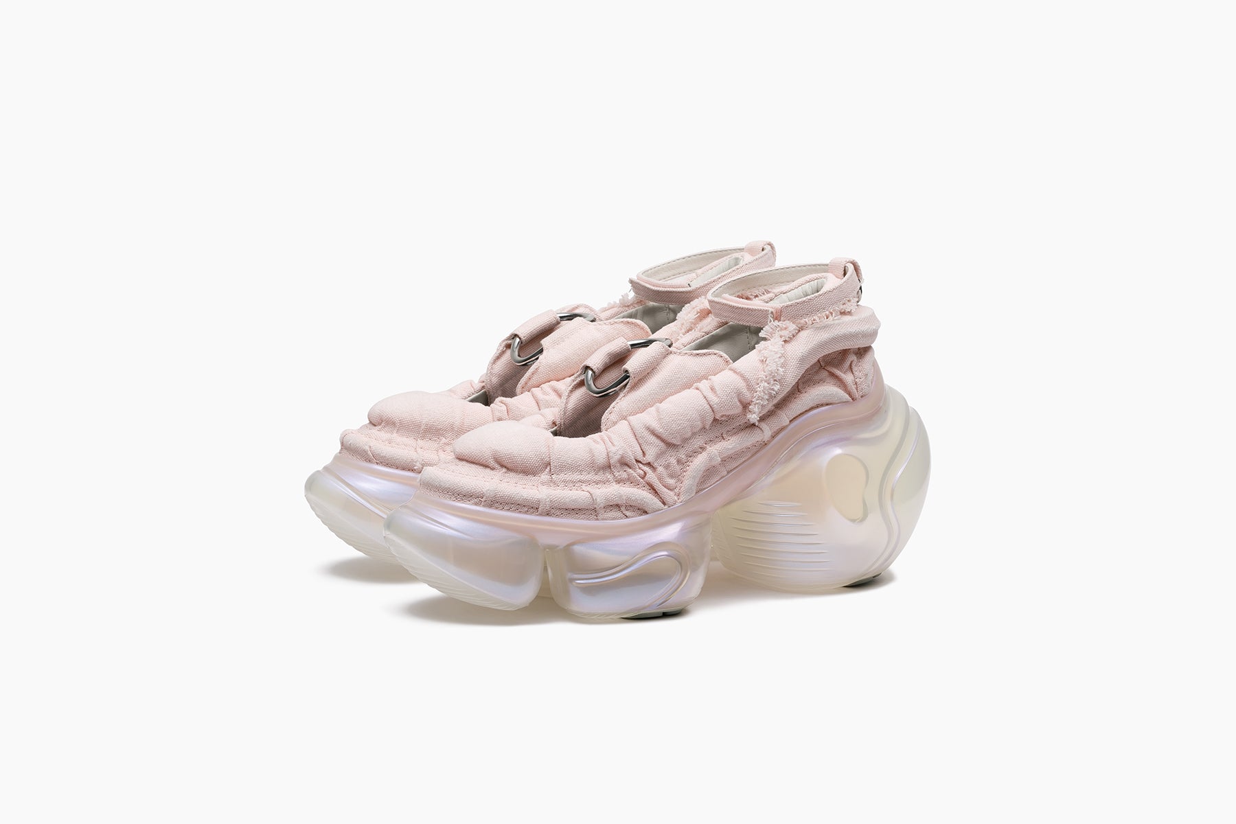 grounds LOOPIE DONUTS PALE PINK DENIM / CLEAR AURORA