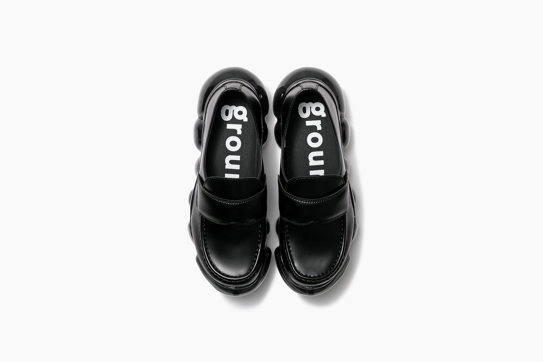 grounds JEWELRY LOAFER BLACK MATTE / BLACK