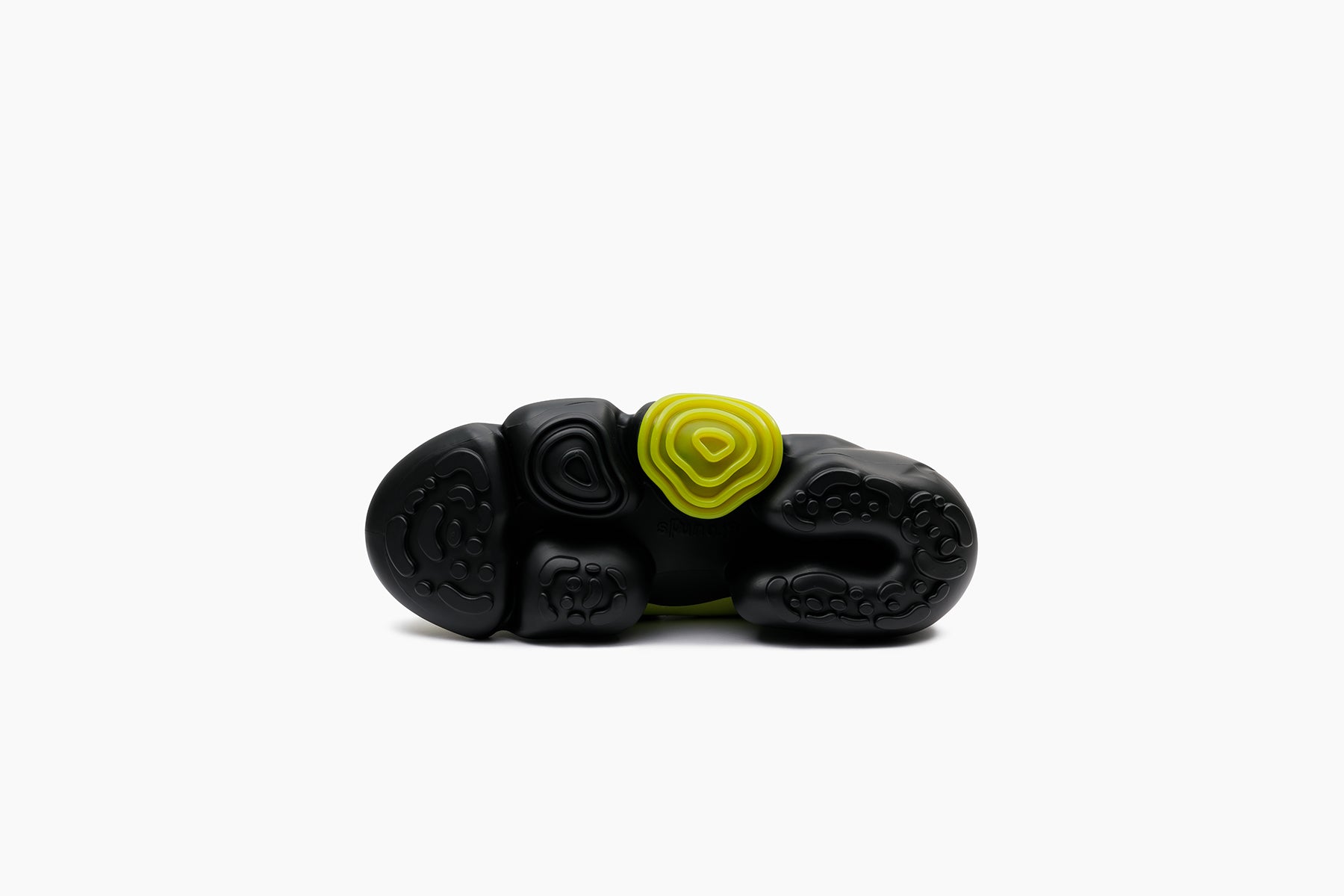 grounds MOOPIE NAZCA LACE　BLACK CITRON / BLACK SOLID MATTE