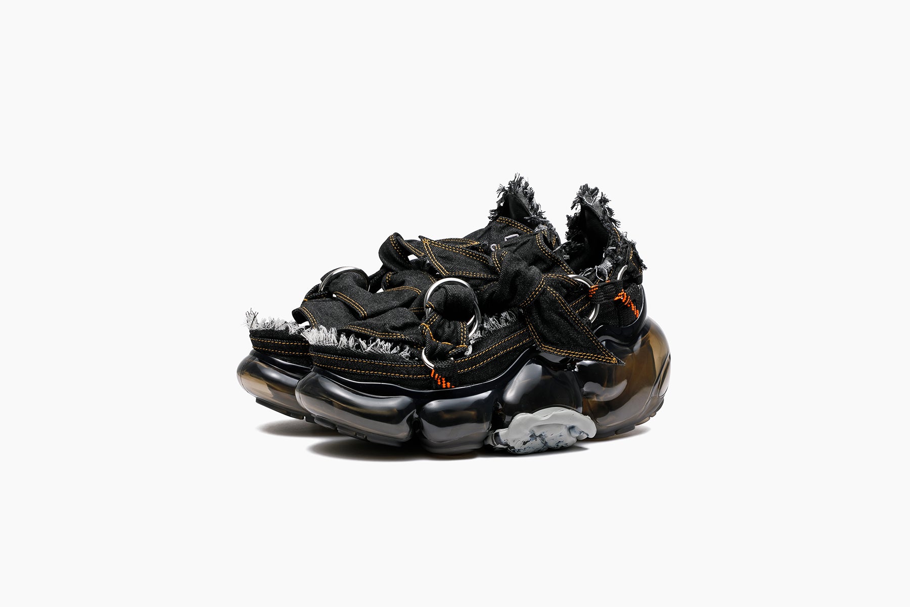 grounds MOOPIE PULL BLACK DENIM / BLACK