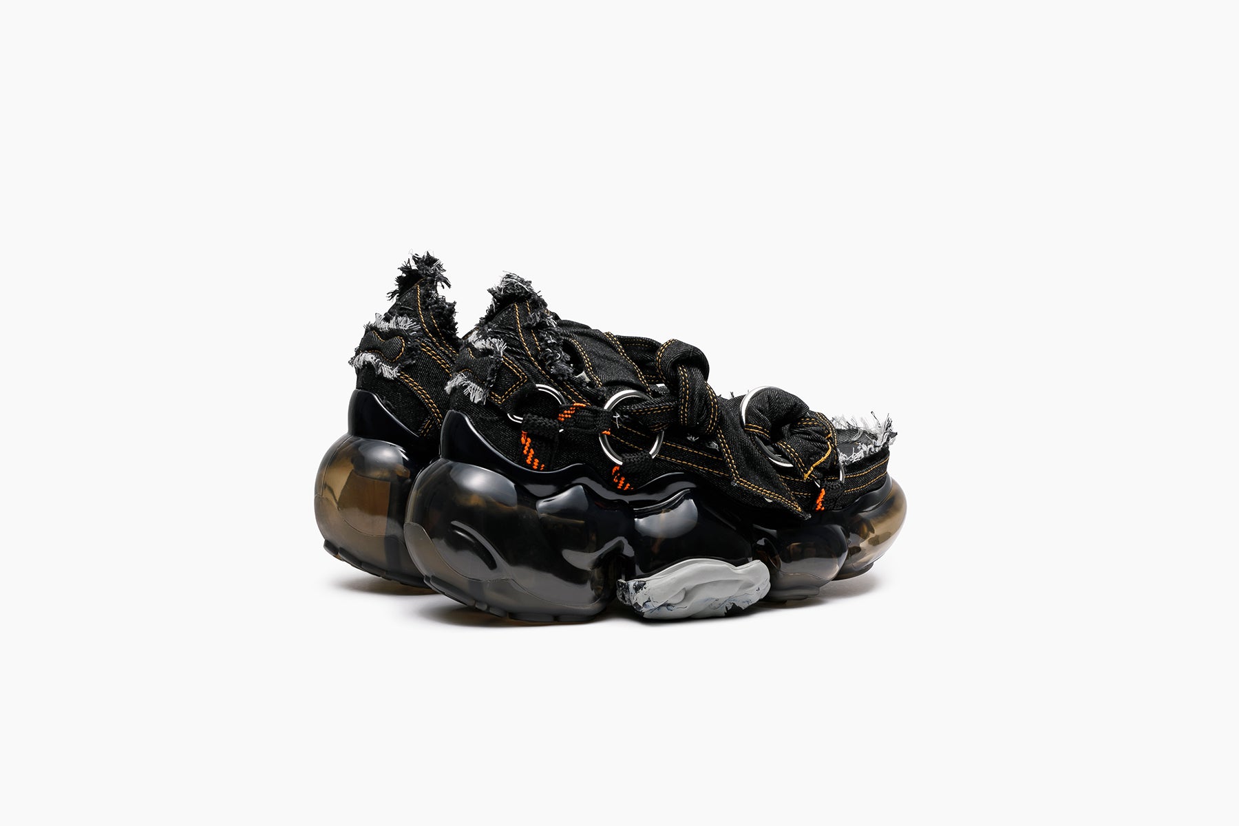 grounds MOOPIE PULL BLACK DENIM / BLACK