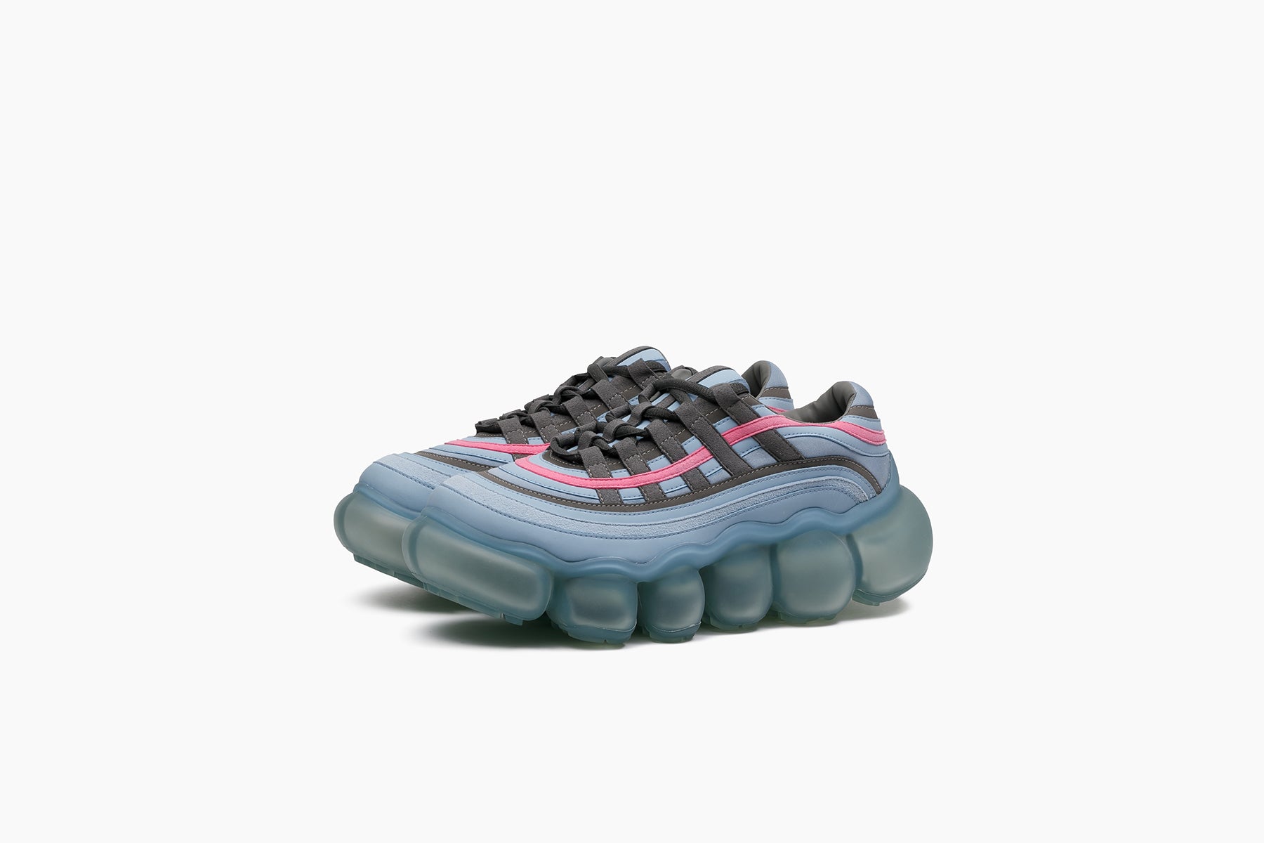 grounds JEWELRY WAFER LAKE PINK / ICE GRAY MATTE
