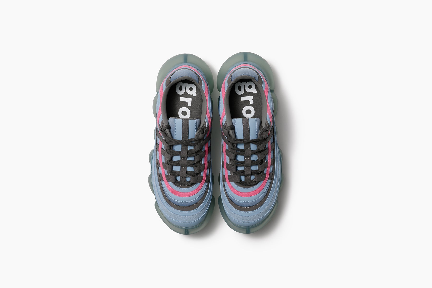 grounds JEWELRY WAFER LAKE PINK / ICE GRAY MATTE