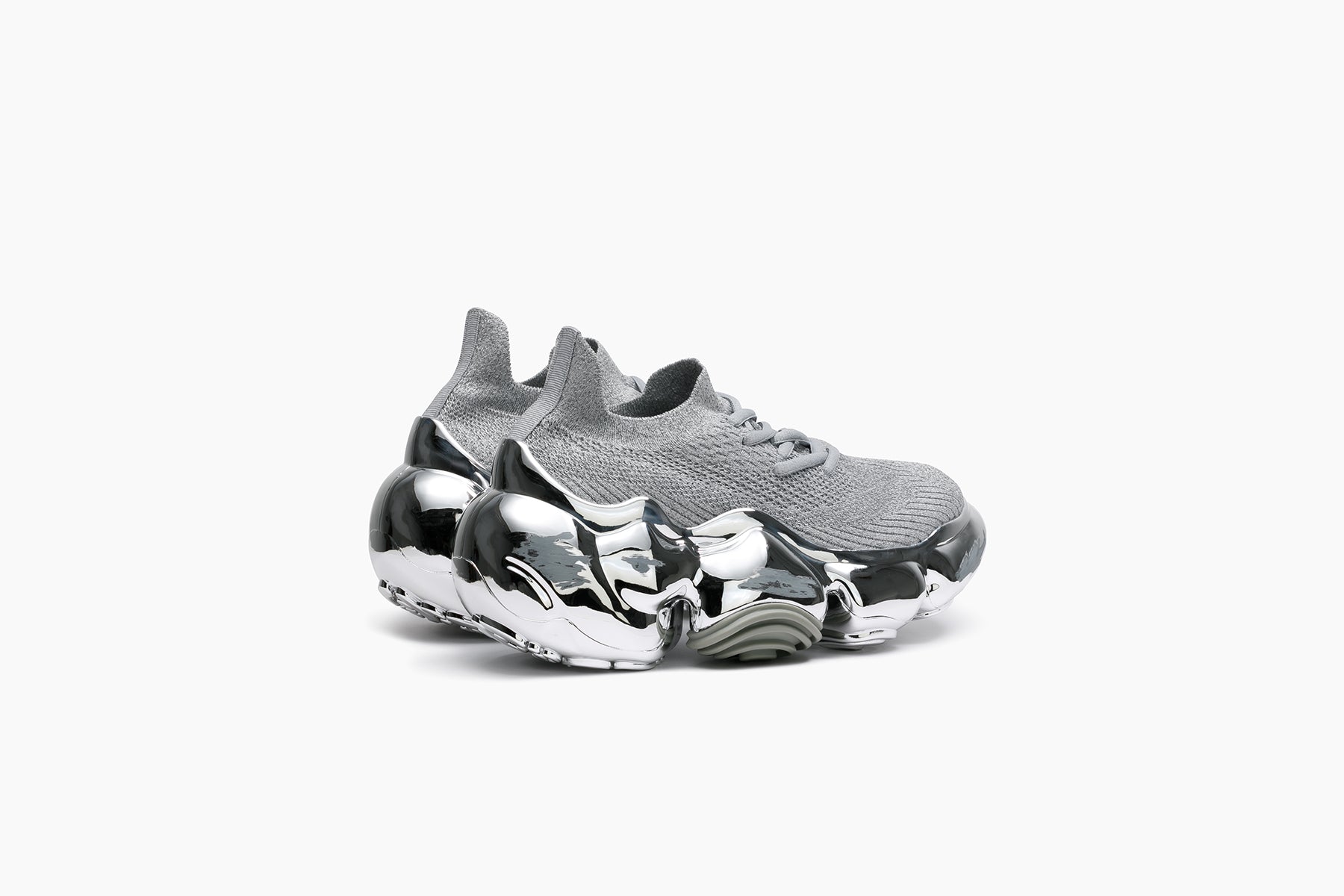 grounds MOOPIE REFLECTOR CHROME SCRATCH GRAY REFLECTOR / CHROME SCRATCH
