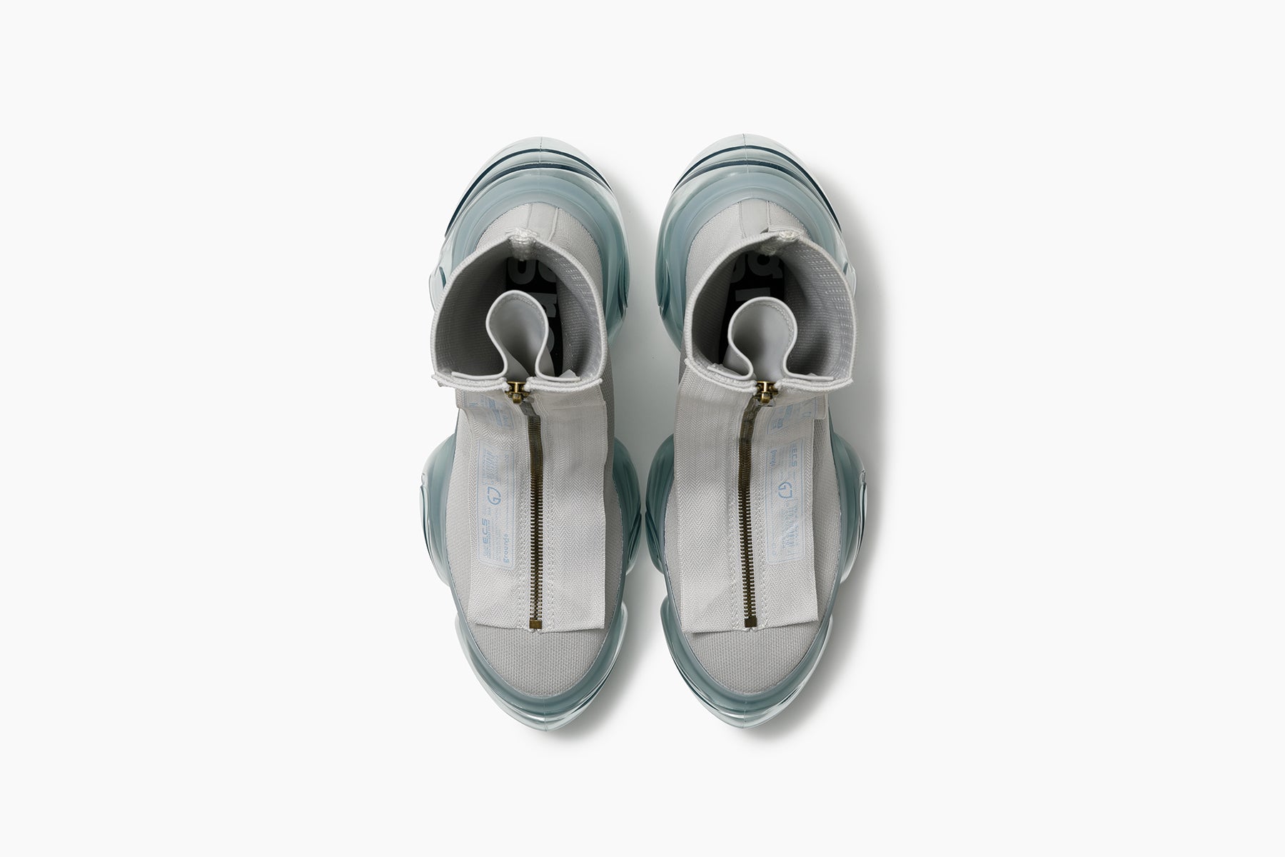 grounds LOOPIE CHAKO PRINT LIGHT GRAY / ICE GRAY