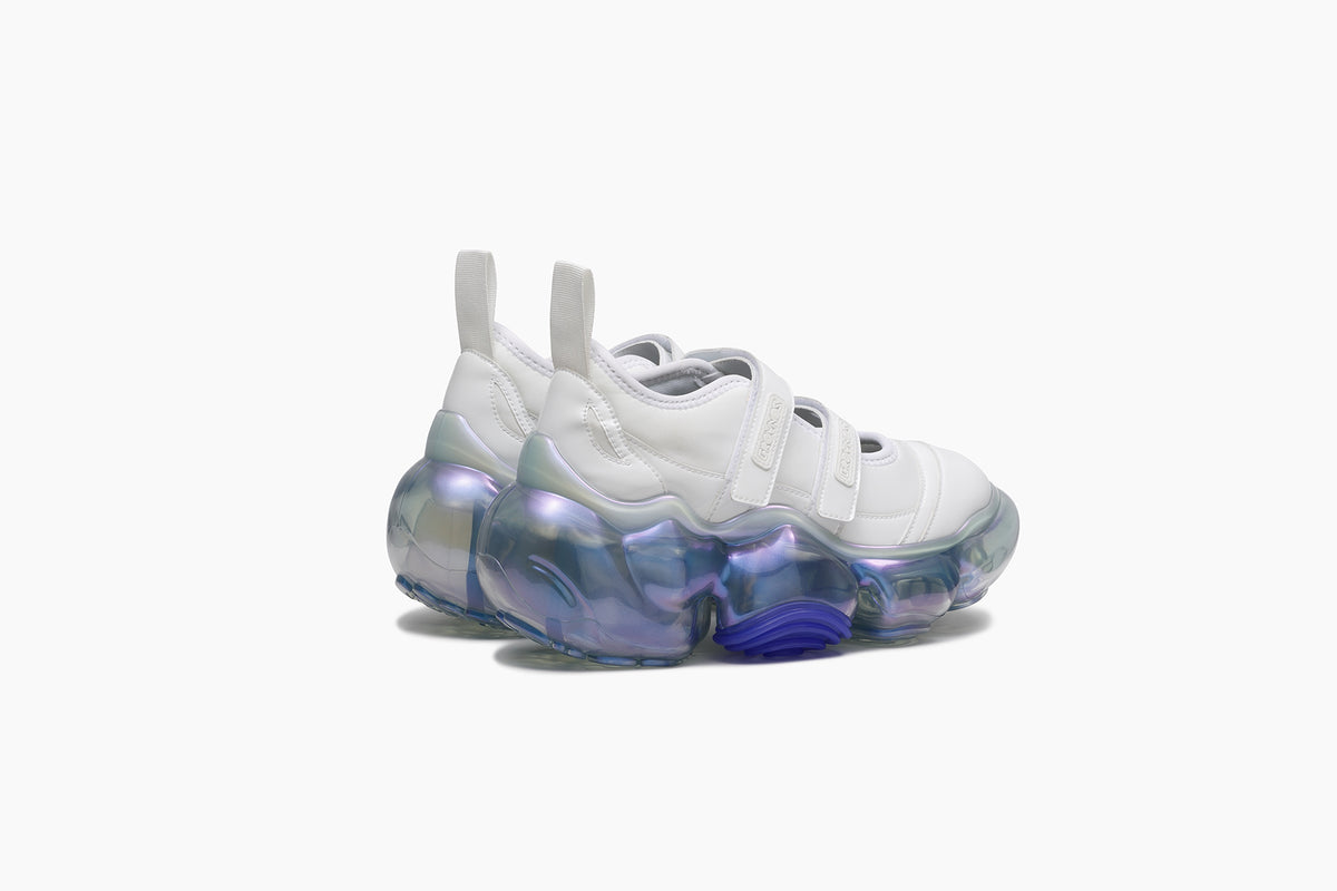grounds MOOPIE MARY JANE DOUBLE WHITE / ICE GRAY AURORA
